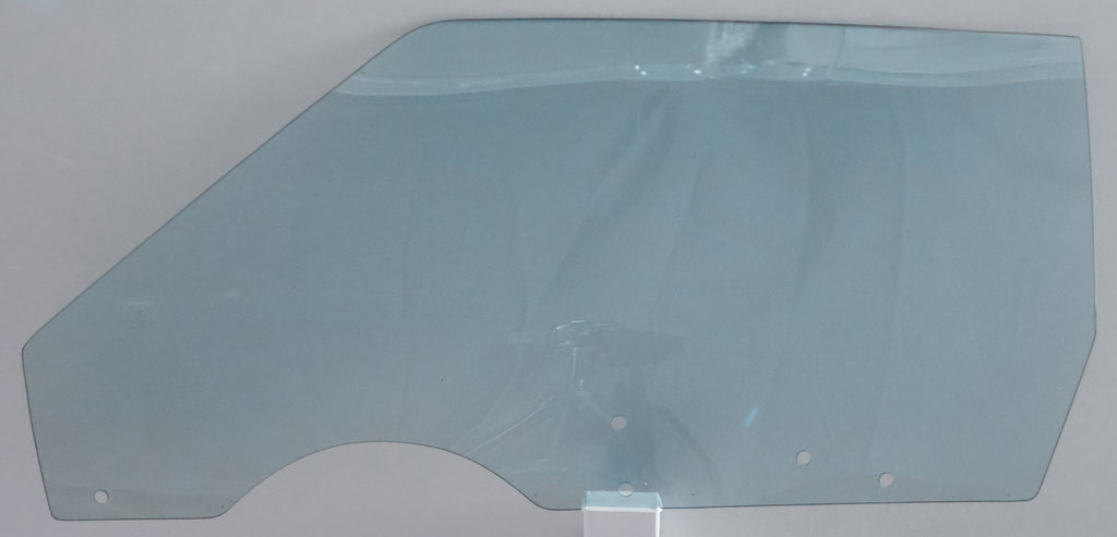 Ford Coupe XA XB XC Left Front Door Glass Panel, Green.
