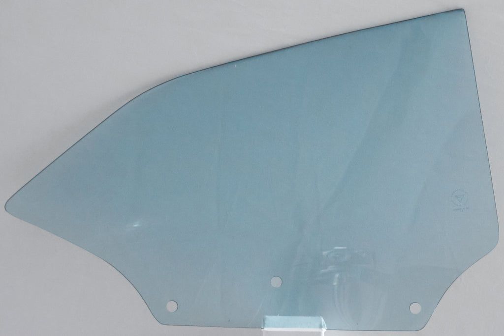 Ford Coupe XA XB XC Right Rear Quarter Glass Panel, Green.