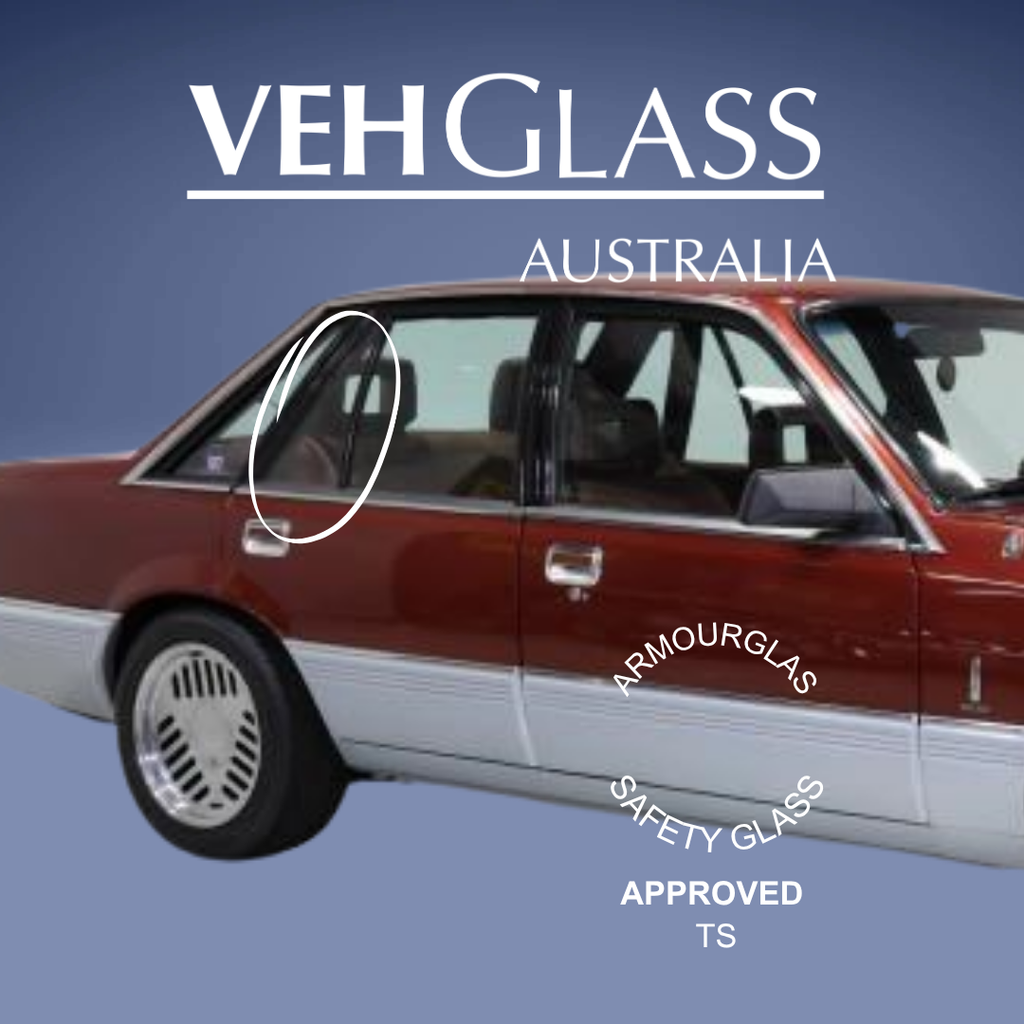 Holden Commodore VK VL Sedan Right Rear Quarter Clear Glass Panel