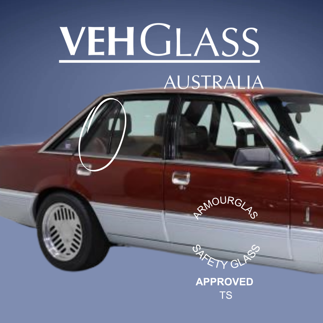 Holden Commodore VK VL Sedan Right Rear Quarter Clear Glass Panel