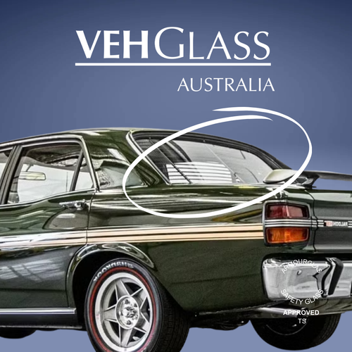Ford XW XY 1969-1971 Side and Rear Clear Glass Panel Set ARMOURGLAS - Clear 9pc Set