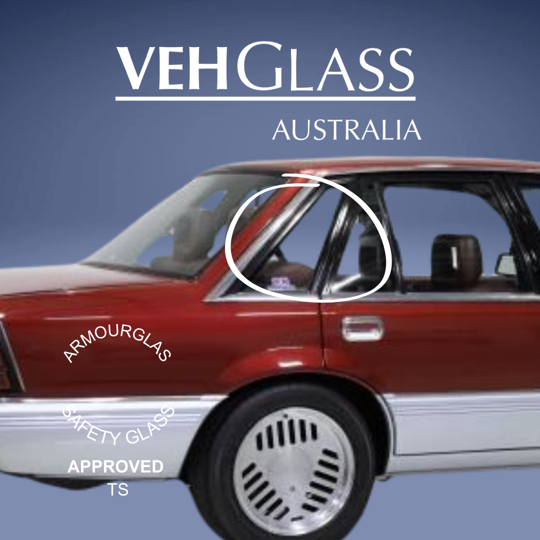 Holden Commodore VK VL Sedan Right Rear In-Body/Opera Clear Glass Panel